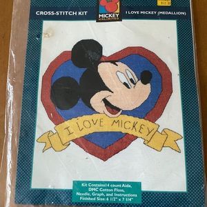 NIP Cross Stitch Mickey Mouse KIT